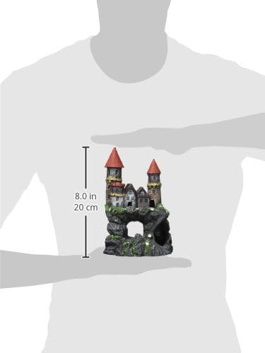 Vue 4 de Pennplax Decoration Daquarium Chateau