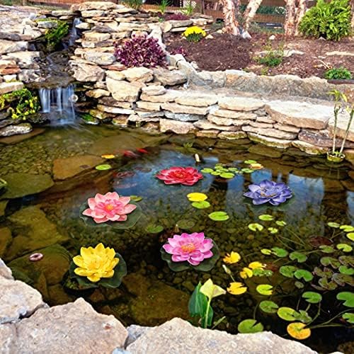 Vue 7 de Pcs Nenuphars Flottantsnenuphar Artificielfleur