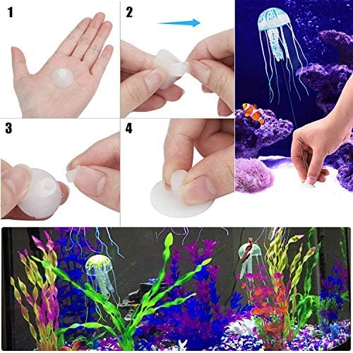 Vue 4 de Cayway Pcs Plante Aquarium