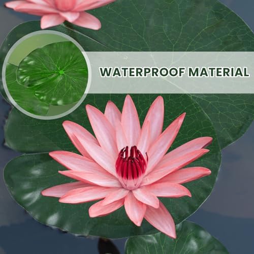 Vue 4 de Lot De Nenuphars Artificiels