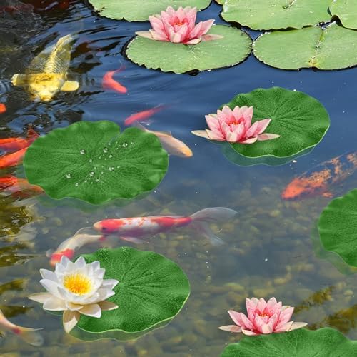 Vue 5 de Lot De Nenuphars Artificiels