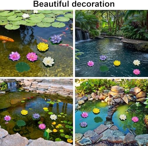 Vue 6 de Lot De Fleurs Flottantes