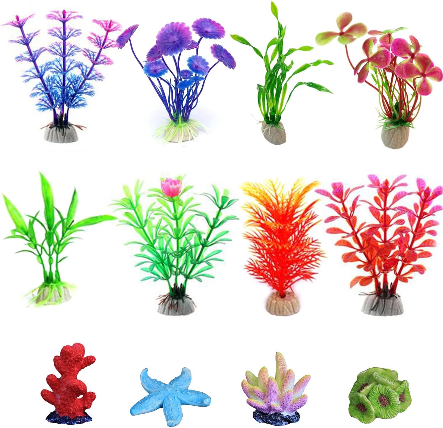 Pieces Aquarium Decoration Plante