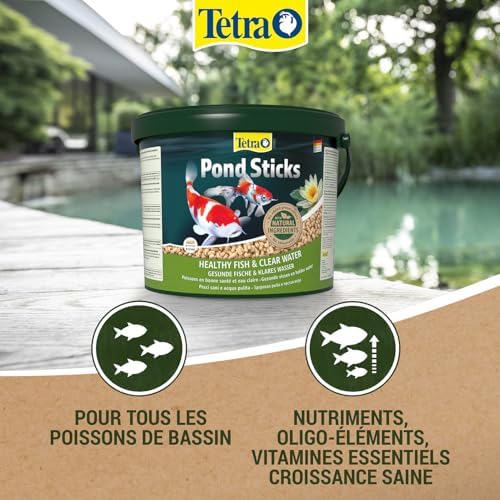 Vue 5 de Tetra Pond Sticks Alimentation