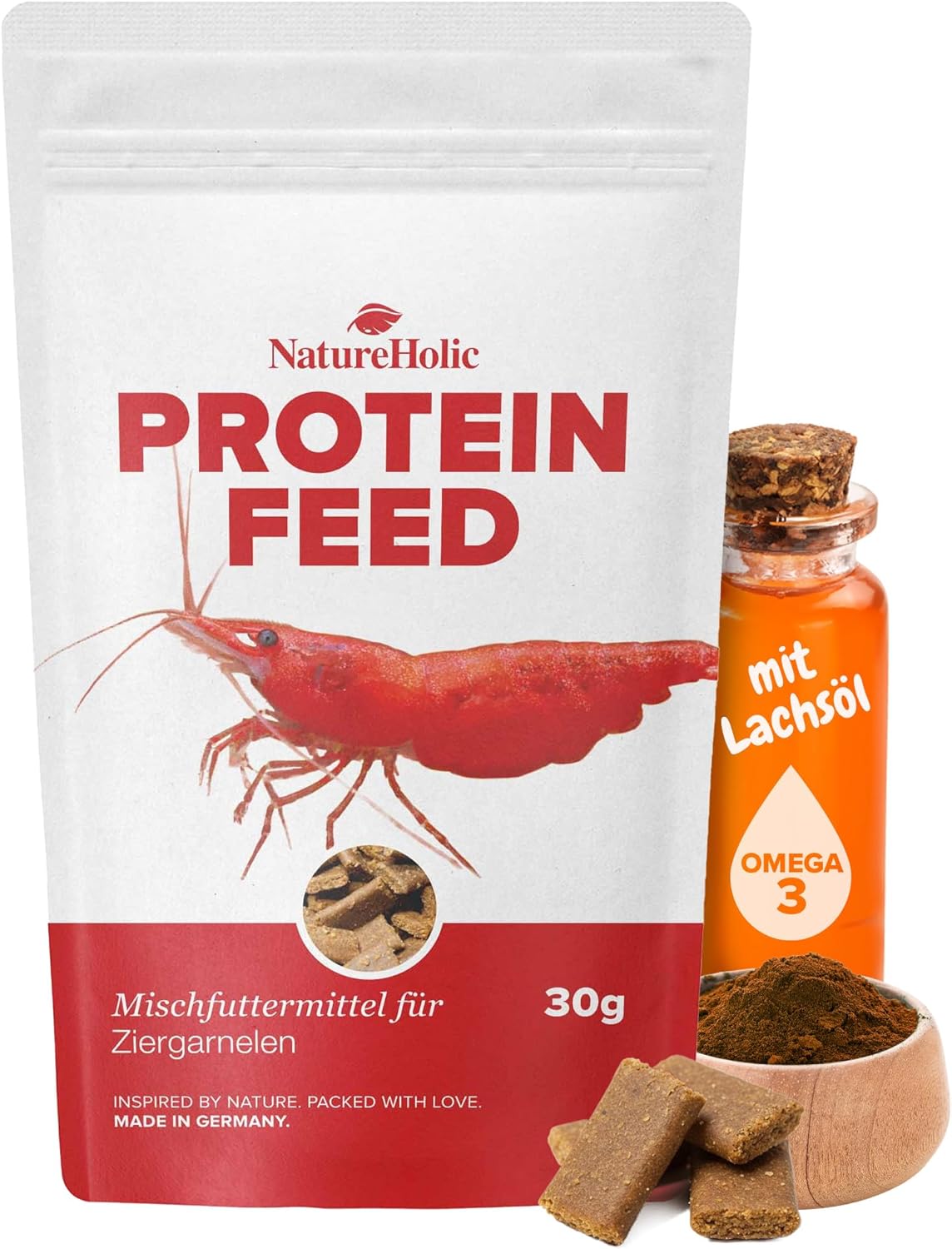 Natureholic Nourriture Pour Crevettes