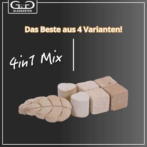 Vue 3 de Glasgarten Mineral Mix Pieces