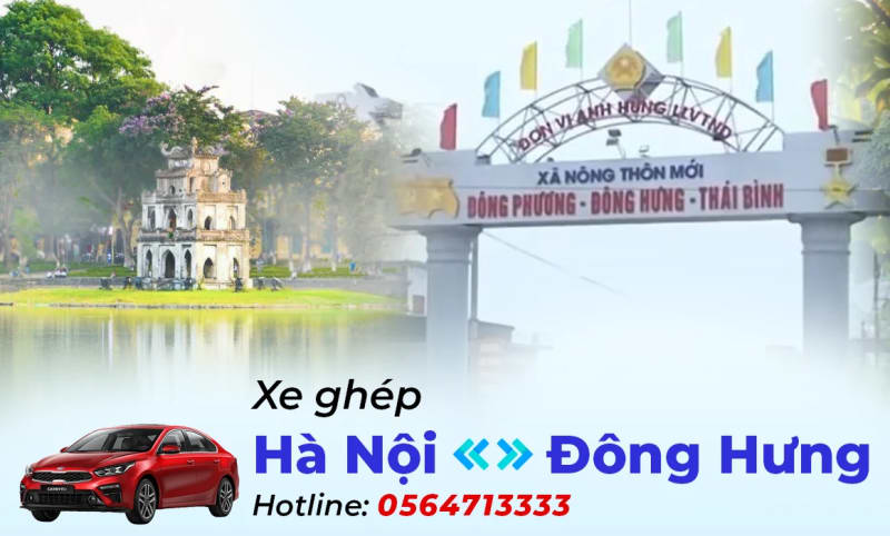 Xe ghép Hà Nội về Đông Hưng