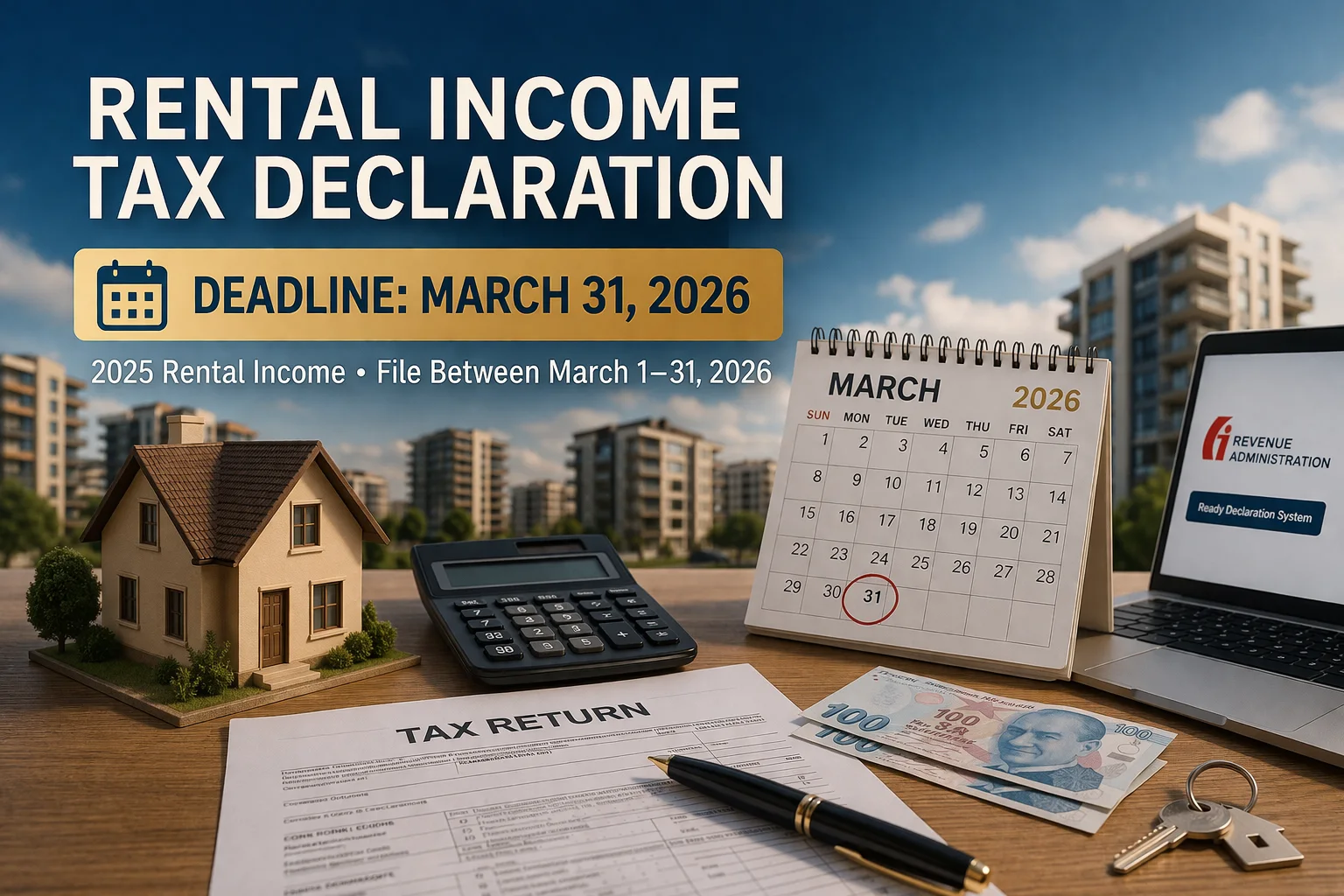 Rental Income Tax Declaration Deadline: March 31, 2026