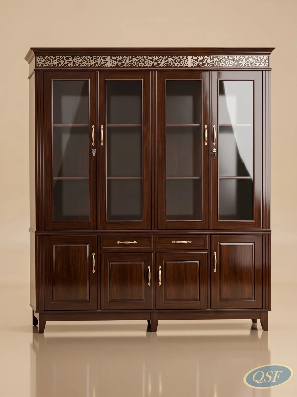 Regal Mahogany Bookshelf 3