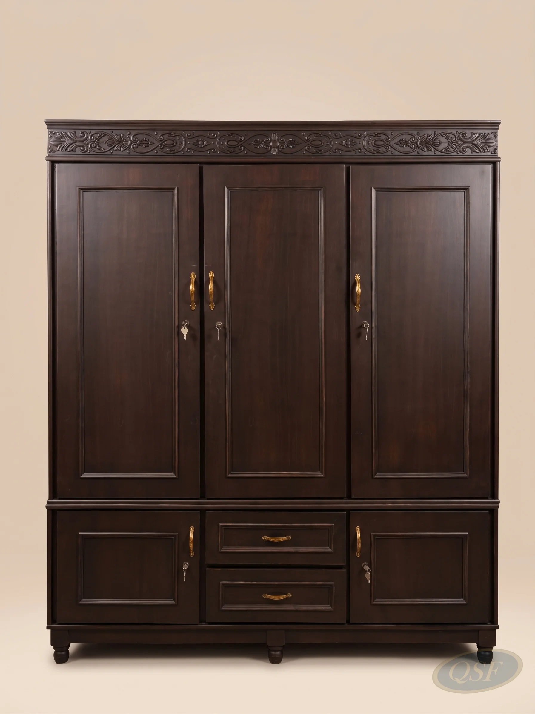 Victorian Mahogany Almirah