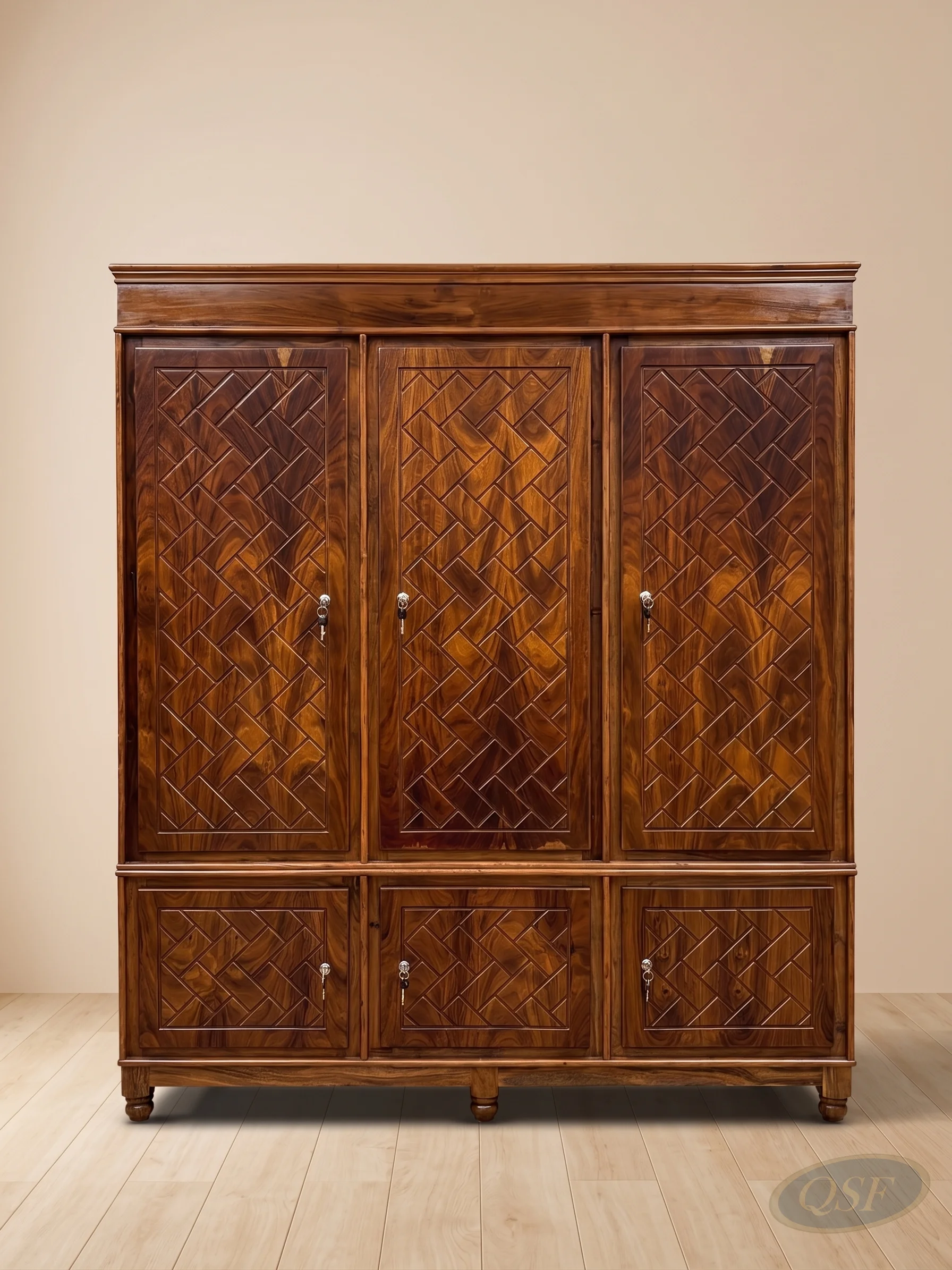 Supreme Mahogany Almirah
