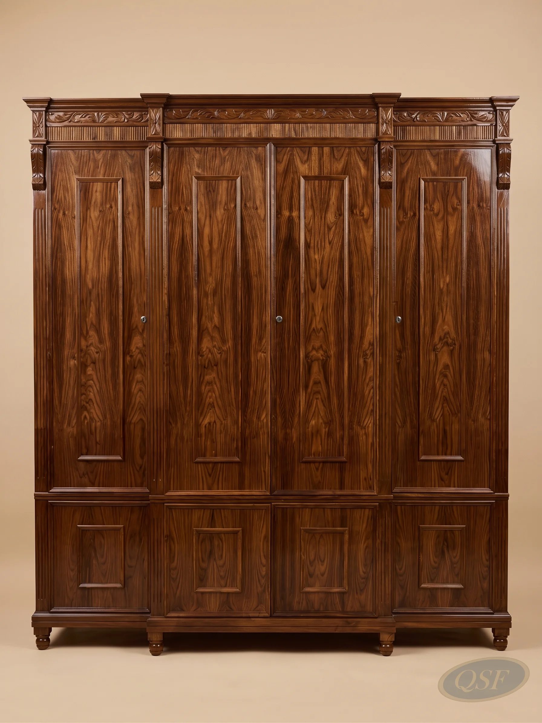 Timeless Mahogany Almirah