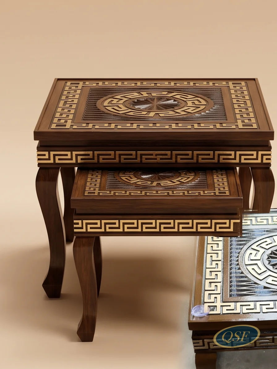 Abstract Lounge Table