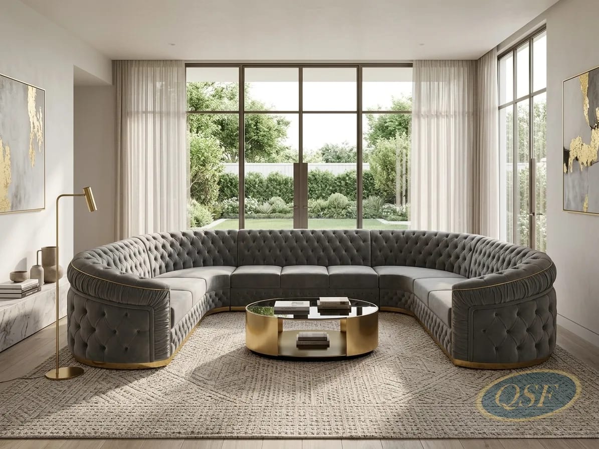 The Gatsby Velvet Sofa