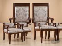 The Kensington Imperial Damask Armchair