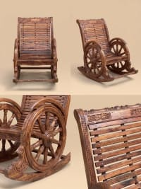 The Sovereign Hand-Carved Wheel Rocker
