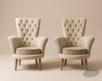 The Monarch Leather Club Chair
