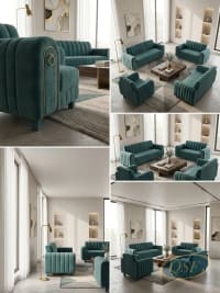 Prestige Rolled Arm Sofa - View 2