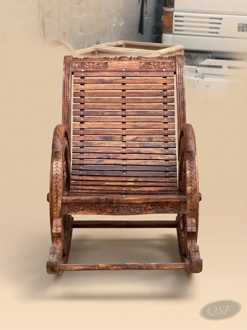 The Sovereign Hand-Carved Wheel Rocker