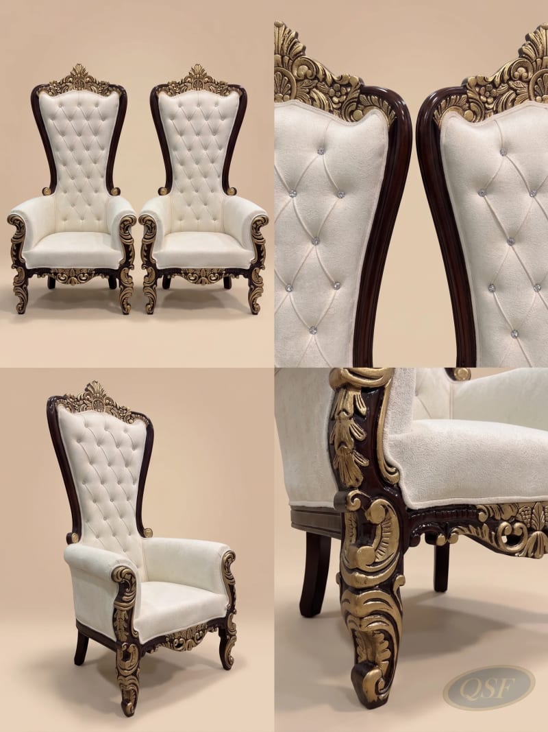 The Sovereign Aurelia Throne Armchair