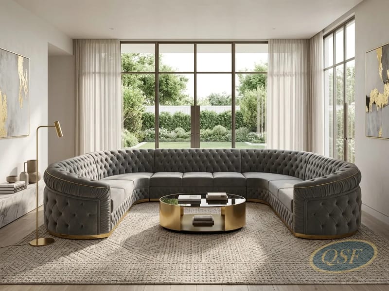 The Gatsby Velvet Sofa