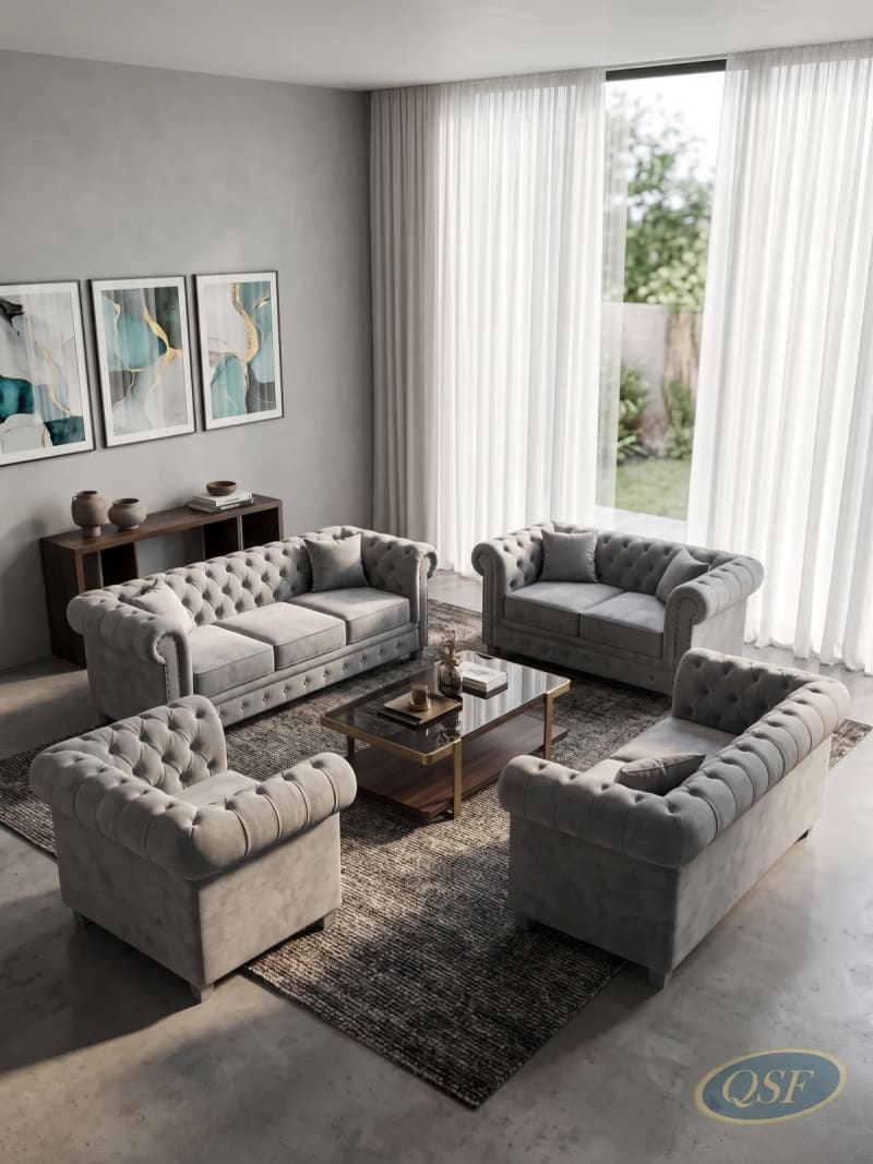 Noble Scrollarm Classic Sofa Edition 2