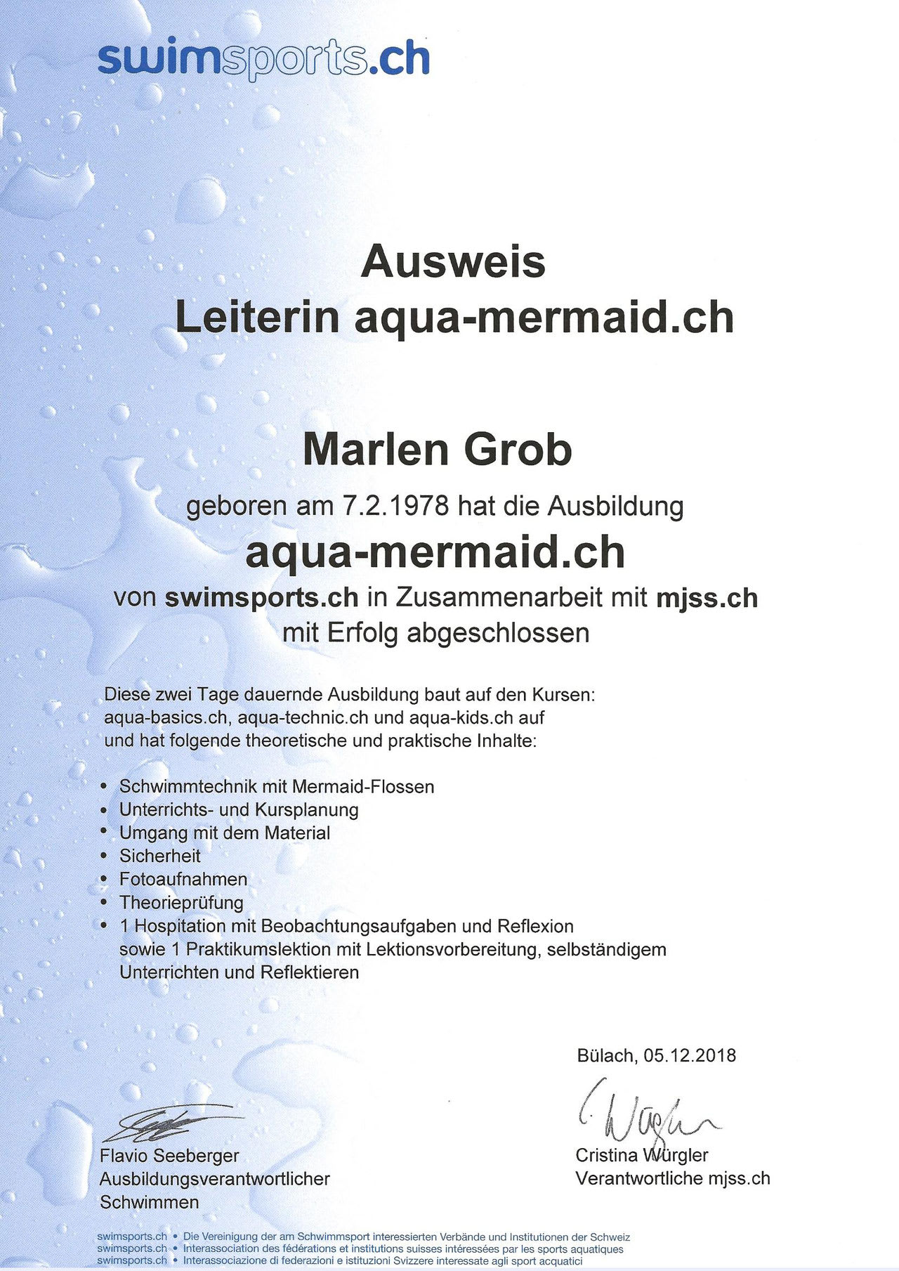 Mermaid Ausweis
