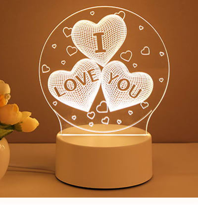 3D‑Acryl‑Nachtlicht - Premium Produkt bei AlltagsGold Schweiz