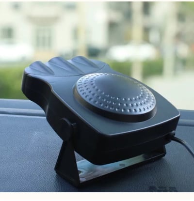 alt="12 V Auto-Scheibenenteiser – 150 W Heizlüfter für klare Sicht"