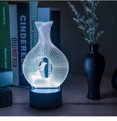 Personalisierbare 3D Acryl-Lampe - Premium Produkt bei AlltagsGold Schweiz