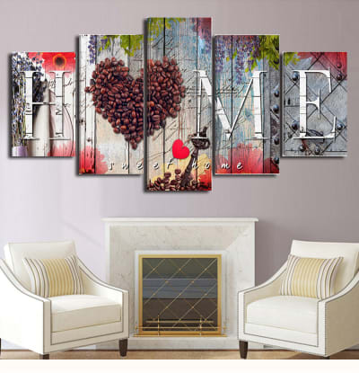 Home Sweet Home Dekotafel – Stilvolle Wanddekoration - Premium Produkt bei AlltagsGold Schweiz