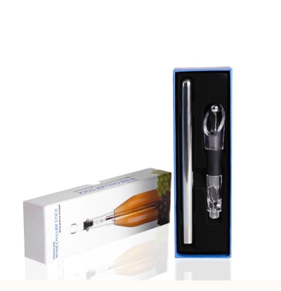 Edelstahl Weinkühler-Stick für optimalen Weingenuss - Premium Produkt bei AlltagsGold Schweiz