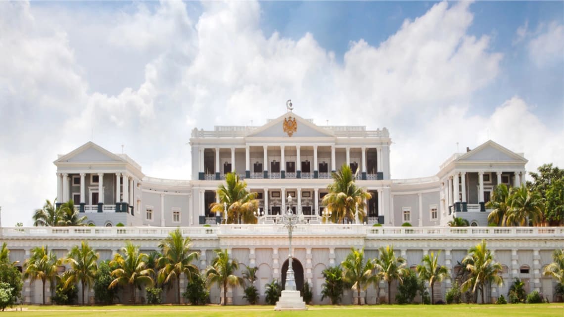 Taj Falaknuma Palace main view 1