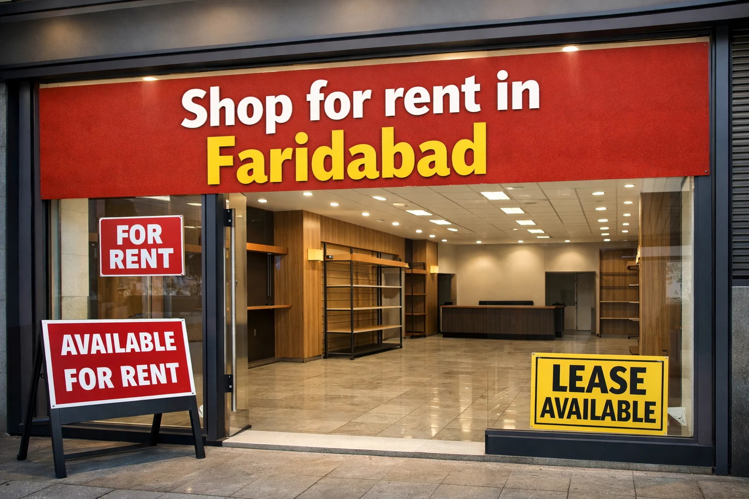 Shop for Rent in Faridabad