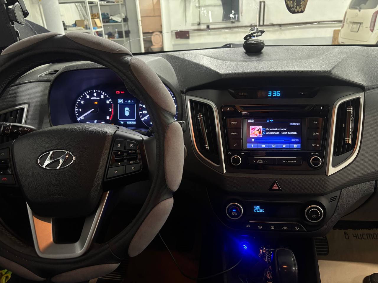 Установка Teyes Hyundai Creta