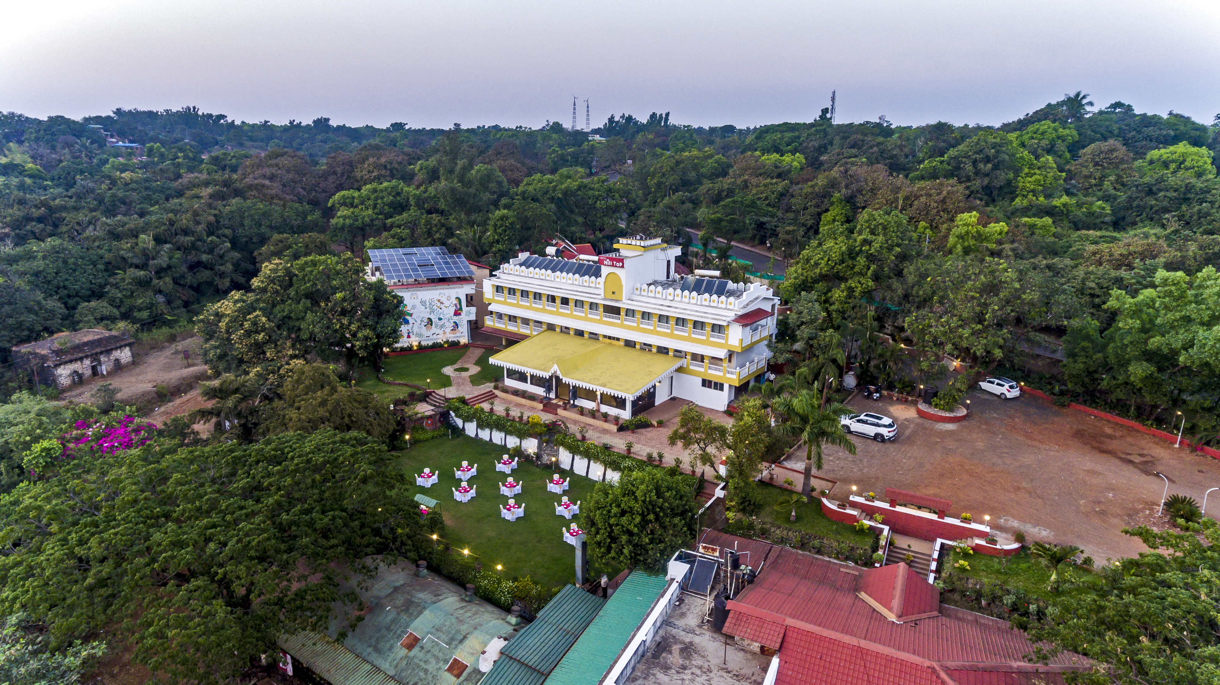 Swimming Pool 3 Hotel Hilltop Panhala rooms