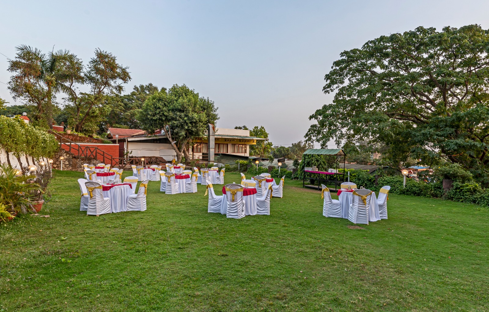 Garden area