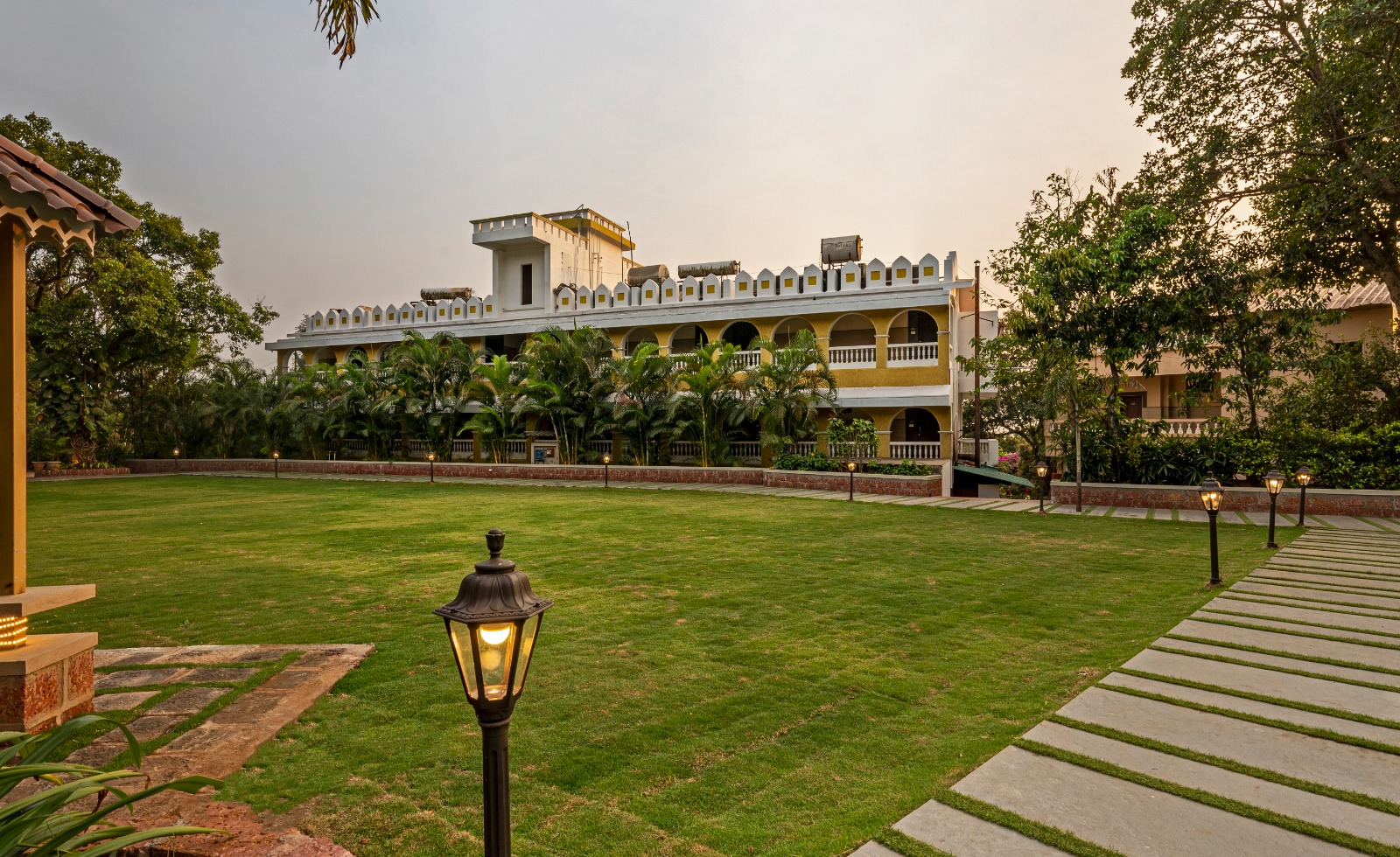 Lawn and grounds