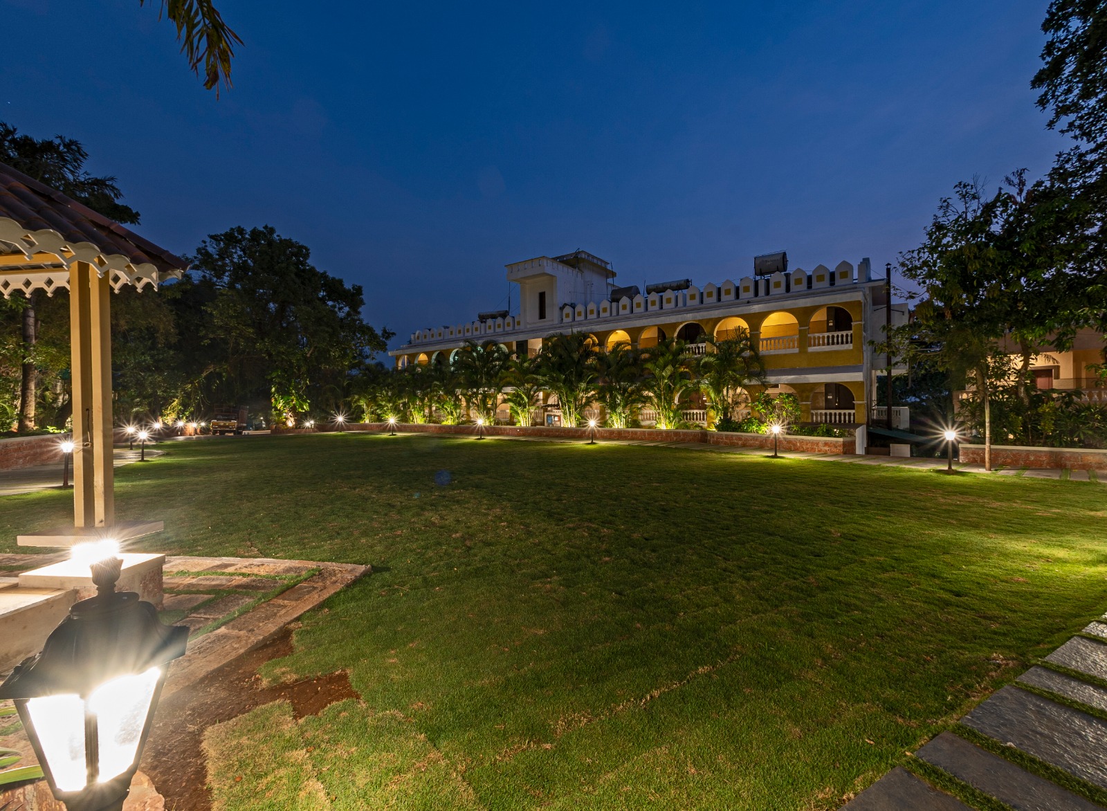 Green space on the property