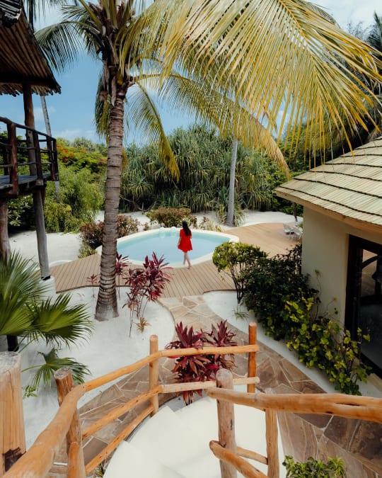 Tropical resort villa photography by Filippo Bellisola