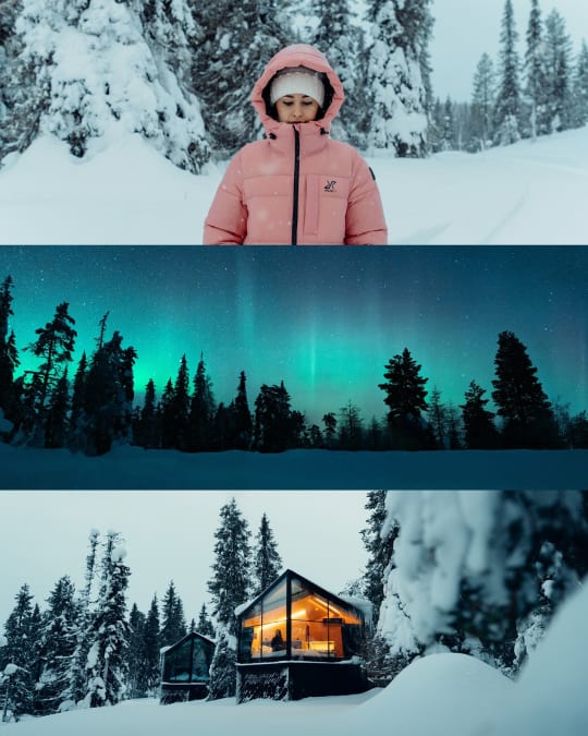 Nordic luxury lodge photography by Filippo Bellisola