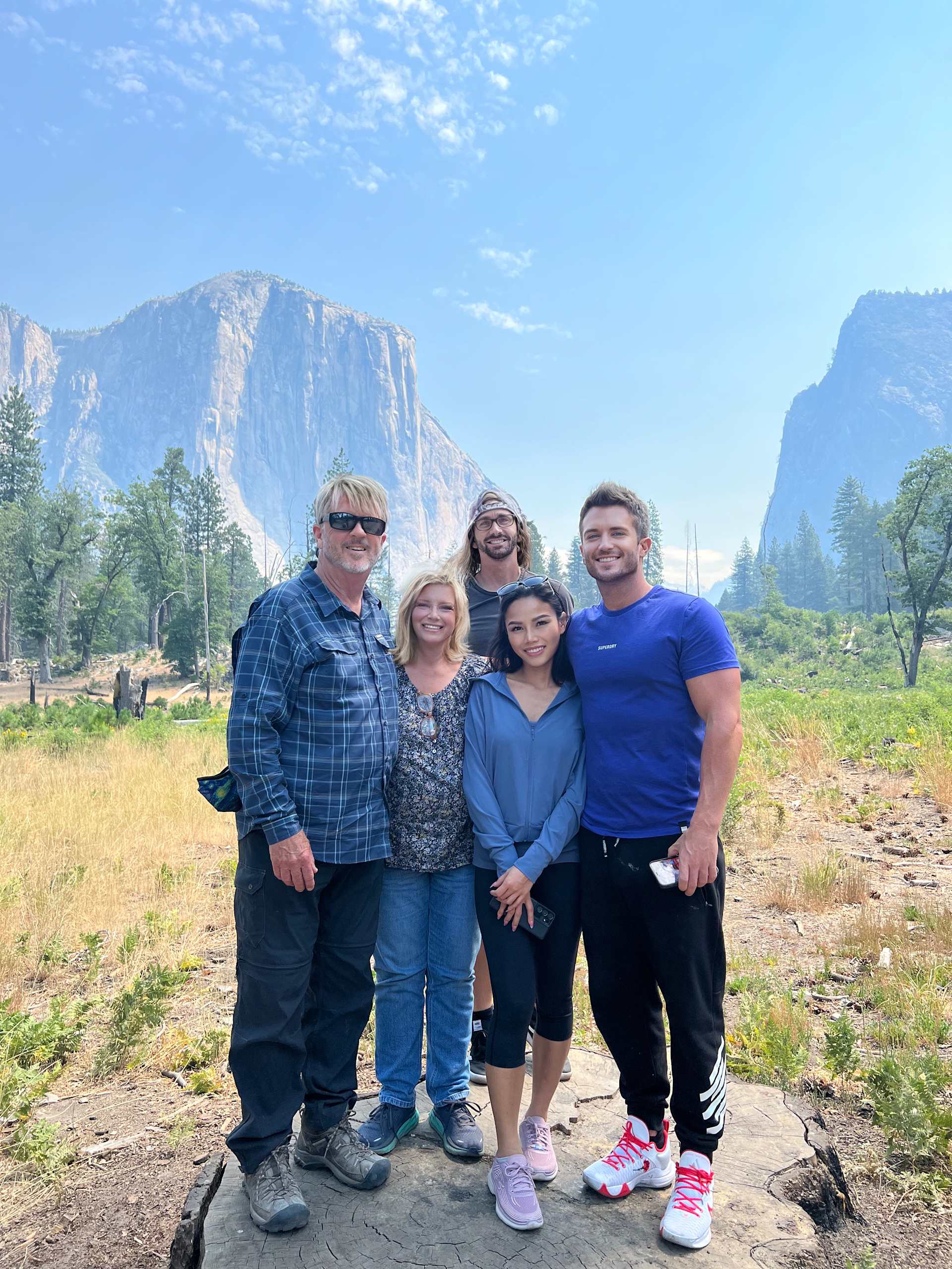 Family at Yosemite