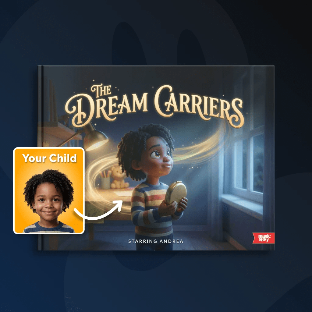 The Dream Carriers personalized book, a legacy and identity birthday gift