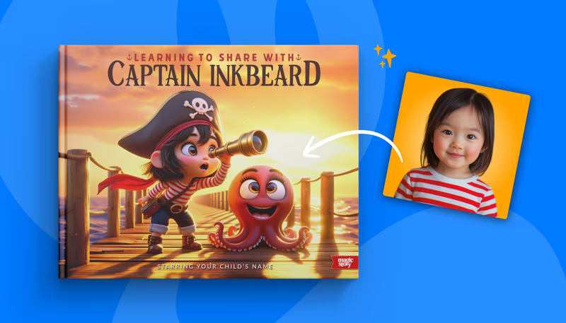 Kid Won't Share? A Parent's Guide to the \"Learning to Share With Captain Inkbeard\" Personalized Children’s Book