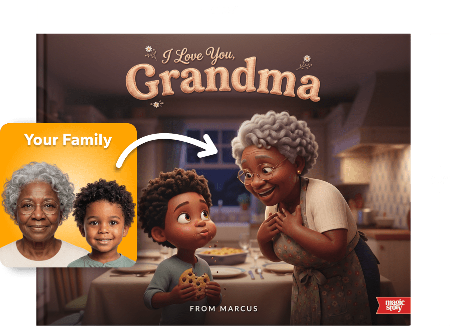 I Love You Grandma hardcover quality showcase