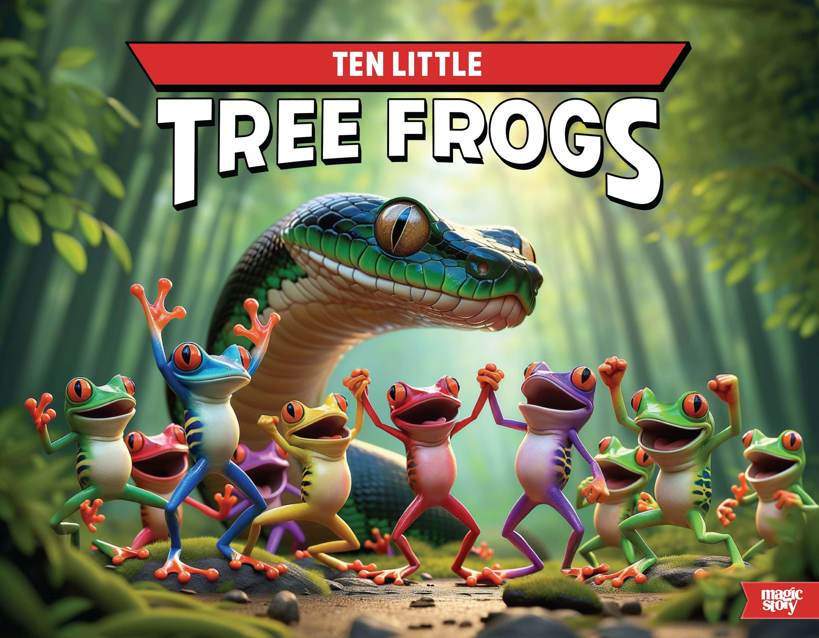 10 Little Tree Frogs