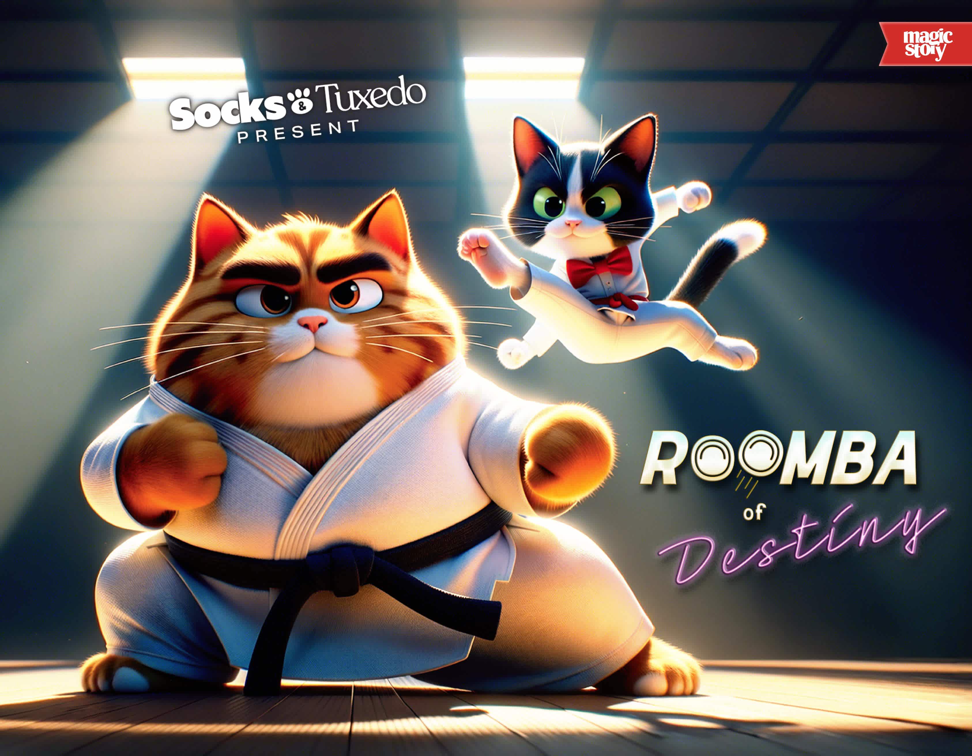 Socks & Tuxedo: Roomba of Destiny