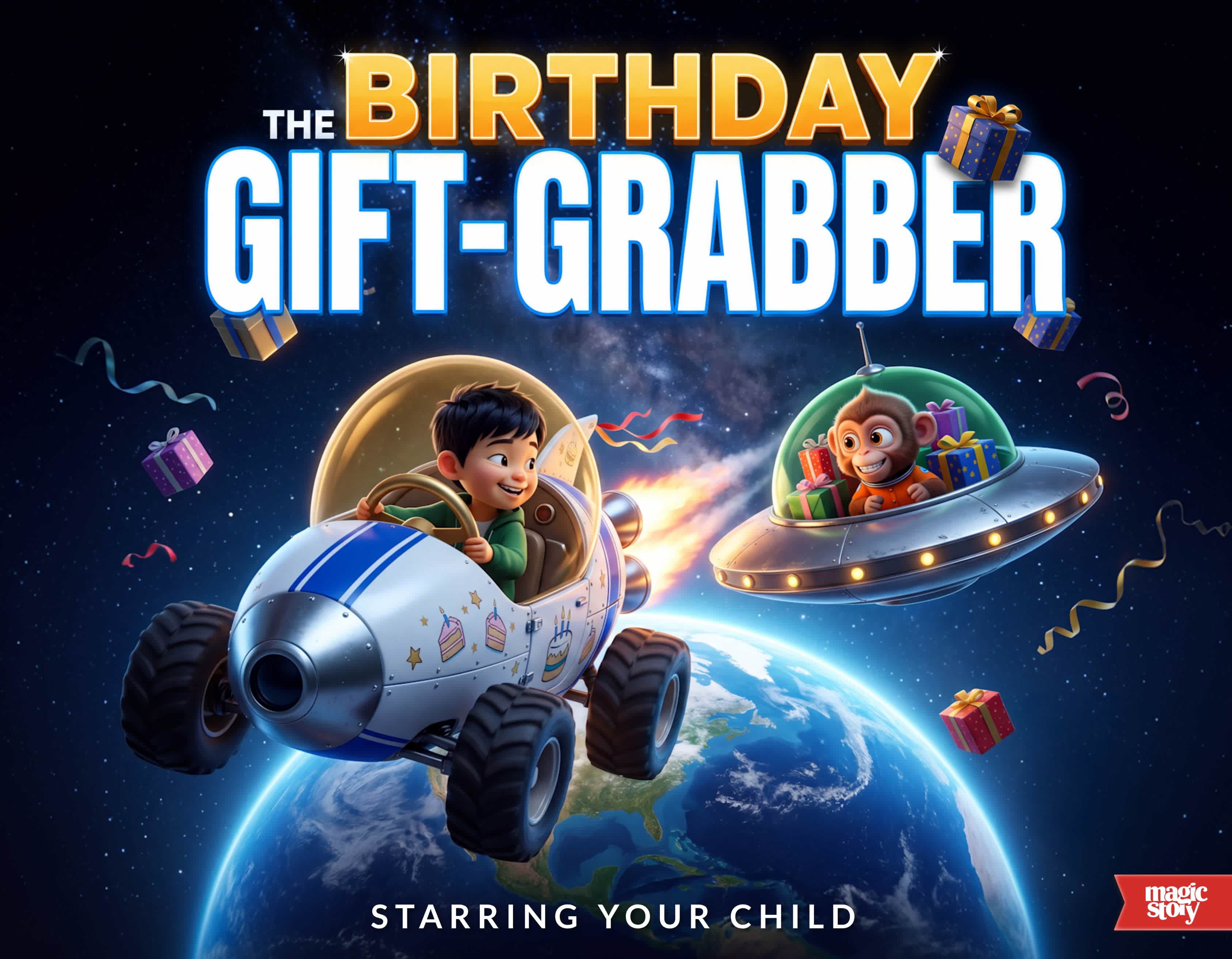 The Birthday Gift-Grabber
