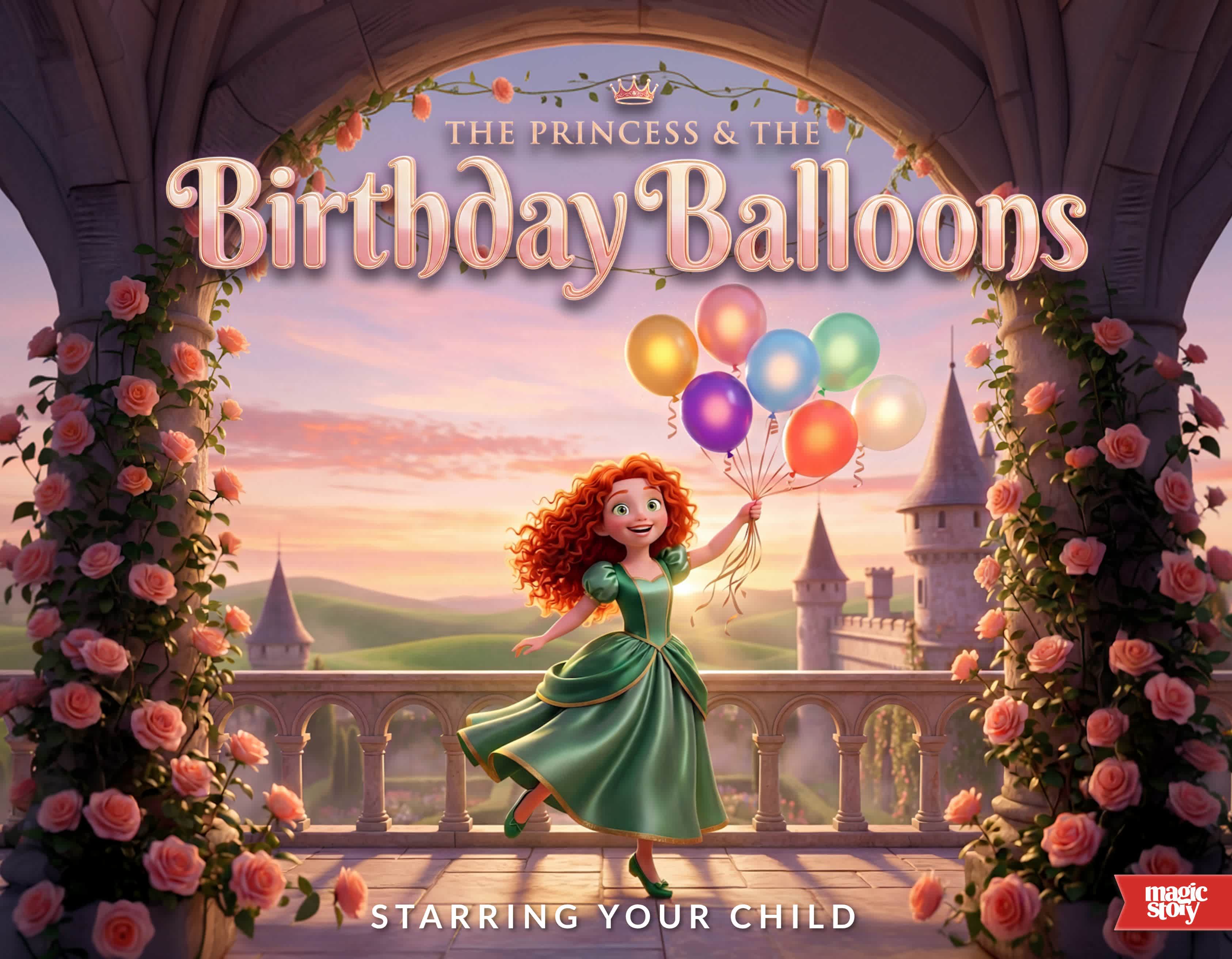 The Princess & The Birthday Balloons