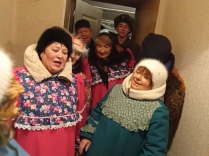 В селе Чистопольского района прошел праздник Коляды